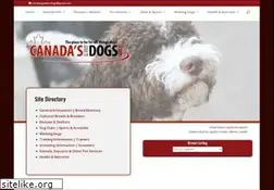 Sites similar to canadasguidetodogs.com