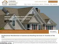 Sites similar to canadasroofing.com