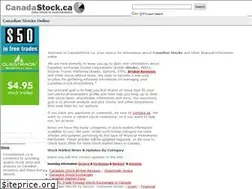 Sites similar to canadastock.ca