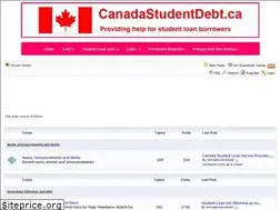 Sites similar to canadastudentdebt.ca
