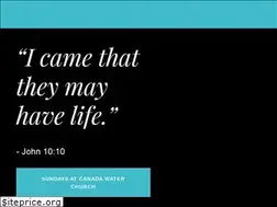 Sites similar to canadawaterchurch.com