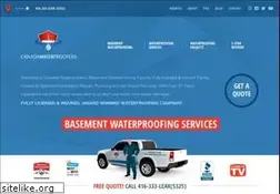 Sites similar to canadawaterproofers.com