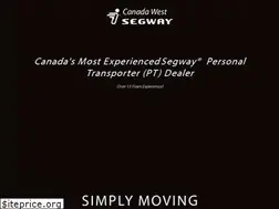 Sites similar to canadawestsegway.com