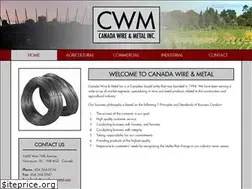 Sites similar to canadawiremetal.com