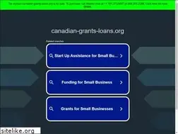 Sites similar to canadian-grants-loans.org