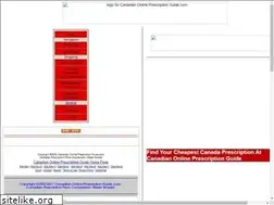 Sites similar to canadian-online-prescription-guide.com