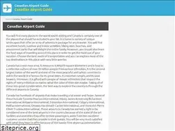 Sites similar to canadianairportguide.com