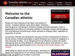Sites similar to canadianatheists.ca