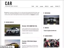 Sites similar to canadianautoreview.com