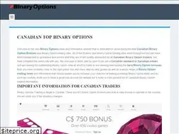 Sites similar to canadianbinaryoptions.ca