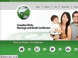 Sites similar to canadianbirthcertificate.com