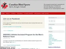 Sites similar to canadianblindsports.ca