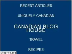 Sites similar to canadianbloghouse.com