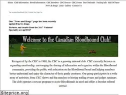 Sites similar to canadianbloodhoundclub.com