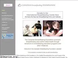 Sites similar to canadianbreastfeedingfoundation.org