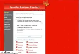 Sites similar to canadianbusinessdirectory.ca