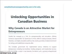 Sites similar to canadianbusinessopportunity.com