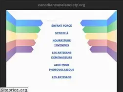 Sites similar to canadiancanalsociety.org