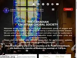 Sites similar to canadiancroatianchoralsociety.com