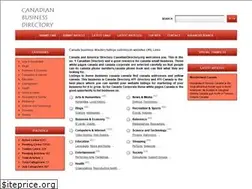 Sites similar to canadiandirectory.org