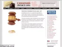 Sites similar to canadiandivorcelaws.com