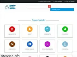 Sites similar to canadiandoctorsdirectory.com