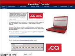 Sites similar to canadiandomain.ca