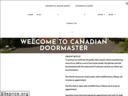 Sites similar to canadiandoormaster.com