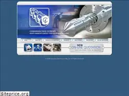 Sites similar to canadianfeedscrews.com