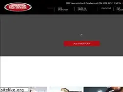 Sites similar to canadianfinemotors.ca