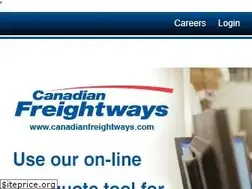 Sites similar to canadianfreightways.com