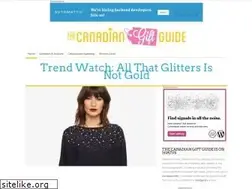 Sites similar to canadiangiftguide.com