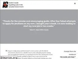 Sites similar to canadiangovernmentjobs.ca