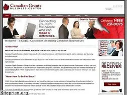 Sites similar to canadiangrantsbusinesscenter.com