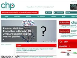 Sites similar to canadianhealthpolicy.com