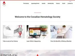 Sites similar to canadianhematologysociety.org