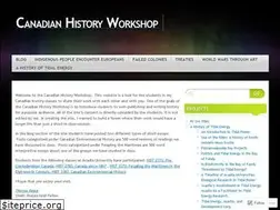Sites similar to canadianhistoryworkshop.wordpress.com