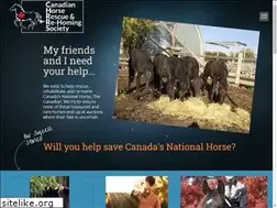 Sites similar to canadianhorserescue.ca
