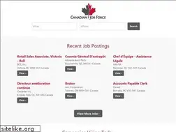 Sites similar to canadianjobforce.com
