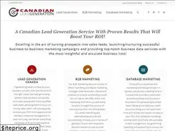 Sites similar to canadianleadgeneration.com