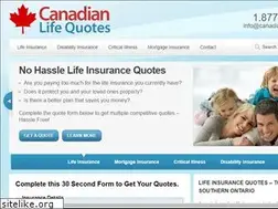Sites similar to canadianlifequotes.com