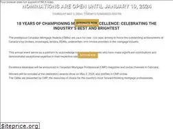 Sites similar to canadianmortgageawards.com