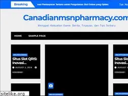 Sites similar to canadianmsnpharmacy.com