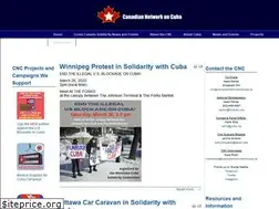 Sites similar to canadiannetworkoncuba.ca