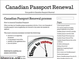 Sites similar to canadianpassportrenewal.org