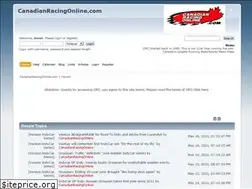 Sites similar to canadianracingonline.com