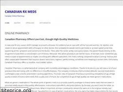 Sites similar to canadianrxmeds.com