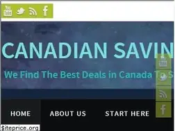 Sites similar to canadiansavingsgroup.com