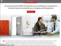 Sites similar to canadianschoolcounsellor.com