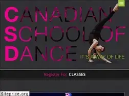 Sites similar to canadianschoolofdance.com